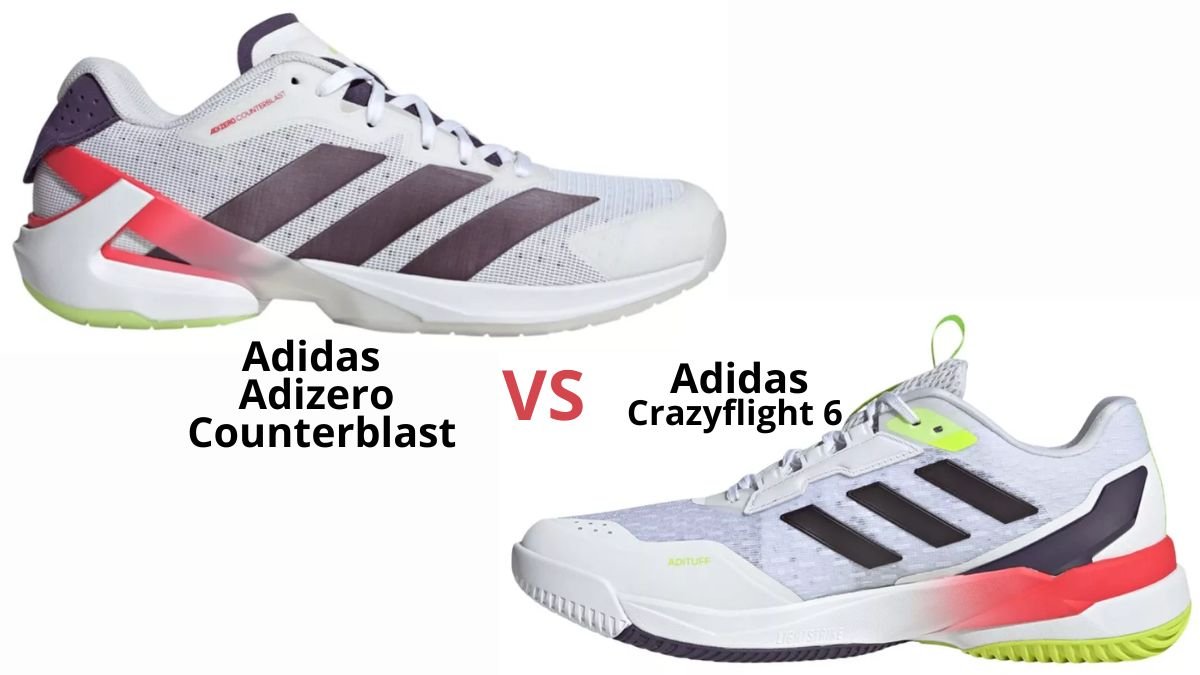 Lady Counterblast Adidas Adizero Counterblast vs Adidas Crazyflight 6