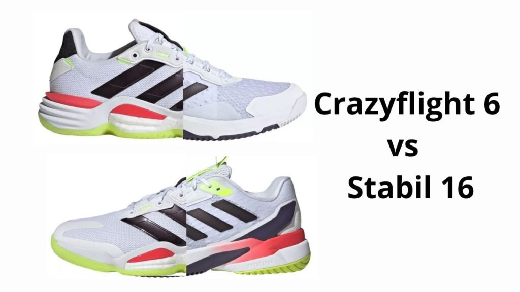 Adidas Crazyflight 6 vs Adidas Stabil 16