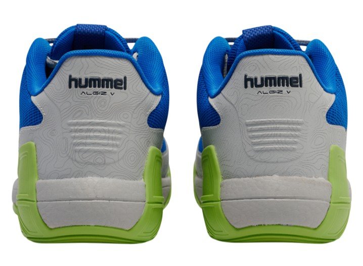 Hummel Algiz V, vista trasera con el contrafuerte del talón